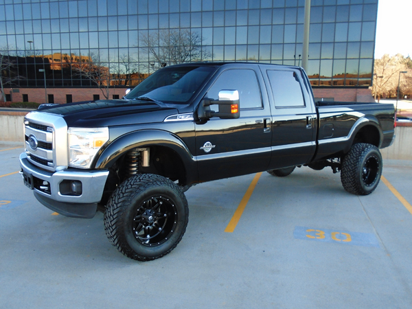 2013 Ford F-350 F350 Crew Cab Platinum Edition Long Bed SRW 6.7 Liter ...